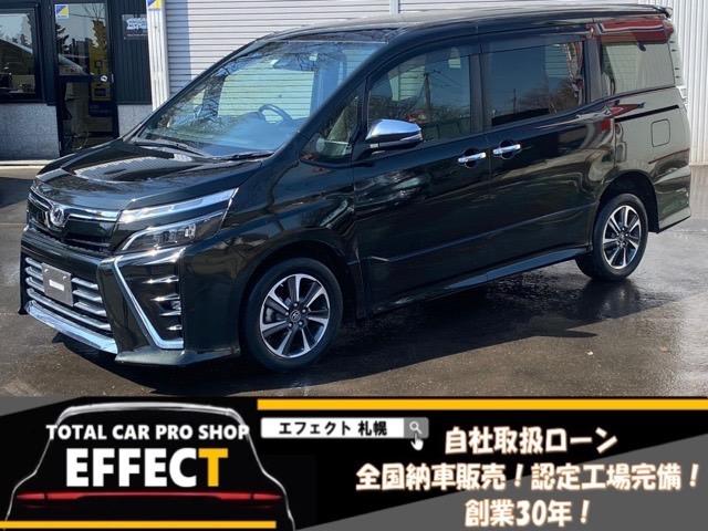 ヴォクシー ＺＳ　煌　４ＷＤ　フリップダウンモニター　両側オートスライドドア　トヨタセーフティーセンス　クルコン　ＬＥＤヘッドライト　ＥＴＣ　Ｂｌｕｅｔｏｏｔｈ　スマートキー　ワイドナビ　ＴＶ　本州仕入れ