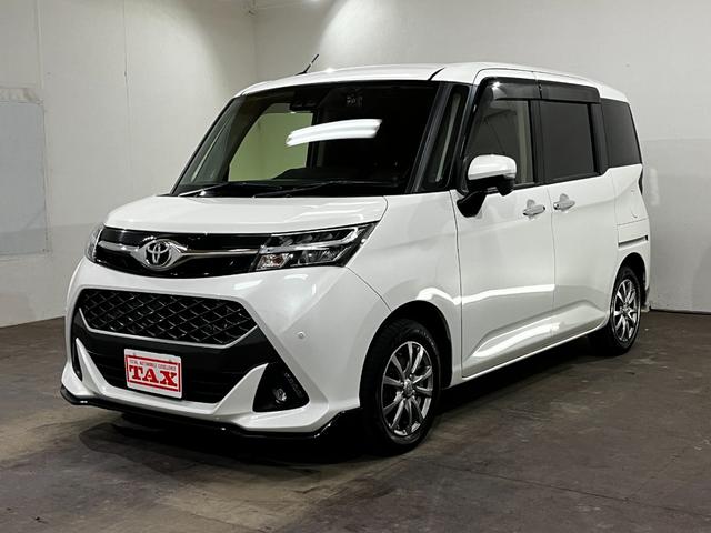 タンク カスタムＧ　４ＷＤ　社外メモリーナビ　フルセグＴＶ　純正スターター　寒冷地仕様　横滑り防止　クルコン　ＬＥＤ　バックカメラ　シートヒーター　アイドリングストップ　プリクラッシュセーフティ　スマートキー（1枚目）