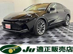 クラウンクロスオーバー Gレザーパッケージ 4WD 純正ナビ 前後ドラレコ 中古車画像