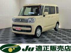 スペーシア ハイブリッドG 4WD 運転席シートヒーター オートライト オートハイビーム 横滑り防止 デュアルカメラブレーキサポート アイドリングストップ プッシュスタート 中古車画像