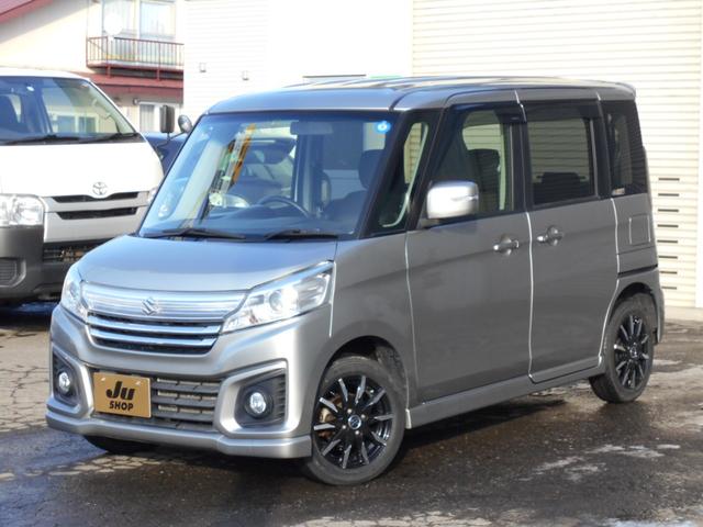 スペーシアカスタム(スズキ) ＧＳ　４ＷＤ　社外ナビ・ＴＶ　パワースライドドア 中古車画像