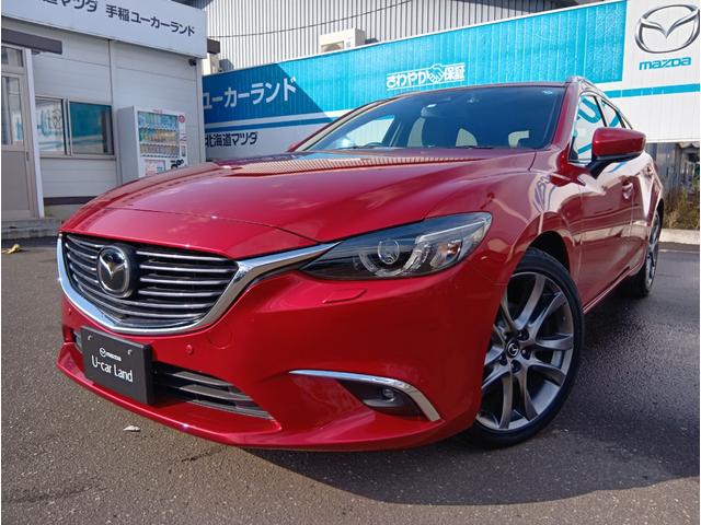 アテンザワゴン(マツダ) ＸＤ　Ｌパッケージ　４ＷＤ　ドライブレコーダー　バックカメラ　ＴＶ　クリアランスソナー　オートクルーズコントロール　レーンアシスト　衝突被害軽減システム　アルミホイール　オートライト　ＬＥＤヘッドランプ 中古車画像