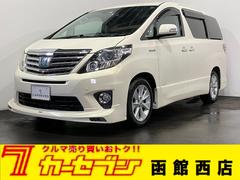 トヨタ　アルファードハイブリッド　ＳＲ　Ｃパッケージ　４ＷＤ　夏冬タイヤ付き