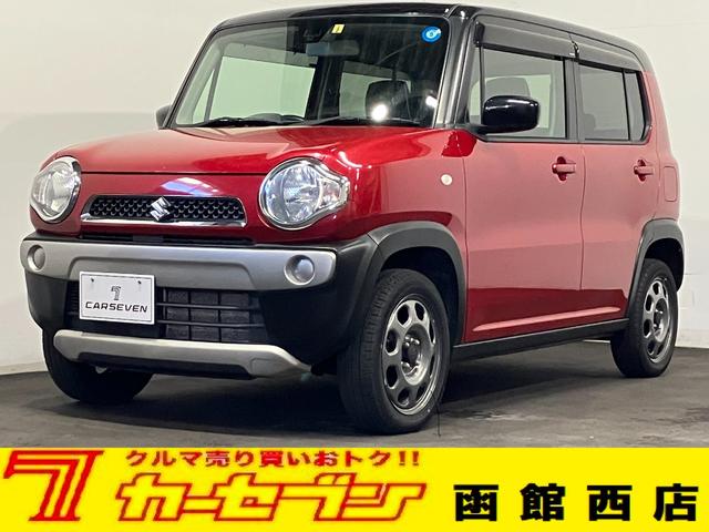 ハスラー Ｇ　４ＷＤ　ＣＤ再生　衝突軽減ブレーキ　シートヒーター　ヒルディセントコントロール　シートヒーター　純正ホイール　オートエアコン　電動格納ミラー（1枚目）