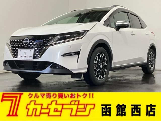 ノート(日産) オーテック　クロスオーバー　ＦＯＵＲ　４ＷＤ　夏冬タイヤ　純正ナビ　全方位カメラ 中古車画像