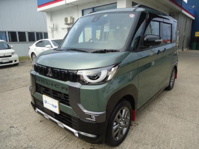 三菱 デリカミニ Ｔ　プレミアム　４ＷＤ　両側パワースライドドア／純正Ｅスターター／ハンドルヒーターオリジナル９インチモニター／インタークーラー付ターボ