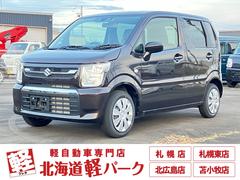 ワゴンR FX 届出済み未使用車 デュアルカメラブレーキサポート スマートキー ハロゲンヘッドライト 電動格納ミラー シートヒーター オーディオレス クリアランスソナー フルタイム4WD 中古車画像