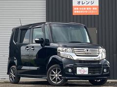 ホンダ　Ｎ−ＢＯＸカスタム　Ｇ　Ｌパッケージ　両側電動スライドドア　純正メモリーナビ