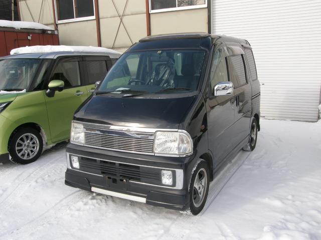 カスタムターボ　ハイルーフ　４ＷＤ　社外ナビＴＶ　サンルーフ