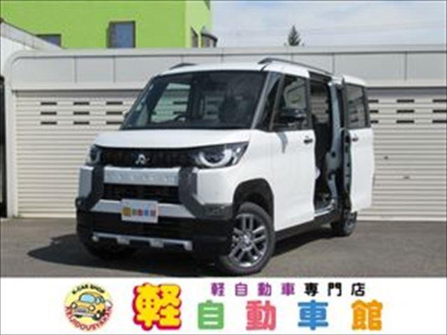 Ｇ　届出済未使用車　ＡＢＳ　衝突軽減ブレーキ　片側パワスラドア　アイドリングストップ　スマートキー　４ＷＤ