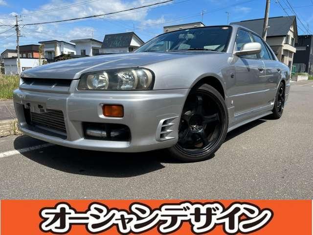 スカイライン(日産) ２５ＧＴ−Ｘターボ　車検整備付　５速マニュアル載せ替え　ターボ　レベライザー　バックカメラ　社外ナビ、ＴＶ 中古車画像