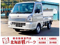 キャリイトラック  届出済み未使用車 クリアランスソナー エアコン スピーカー付き ラジオ キーレスエントリー アイドリングストップ 横滑り防止 ハロゲンヘッドライト オートライト オートハイビーム パートタイム4WD 中古車画像