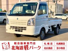 キャリイトラック KCパワステ農繁仕様 5速マニュアル エアコンレス ハロゲンヘッドライト 社外アルミホイール 社外オーディオ パワーステアリング パートタイム4WD デフロック 中古車画像