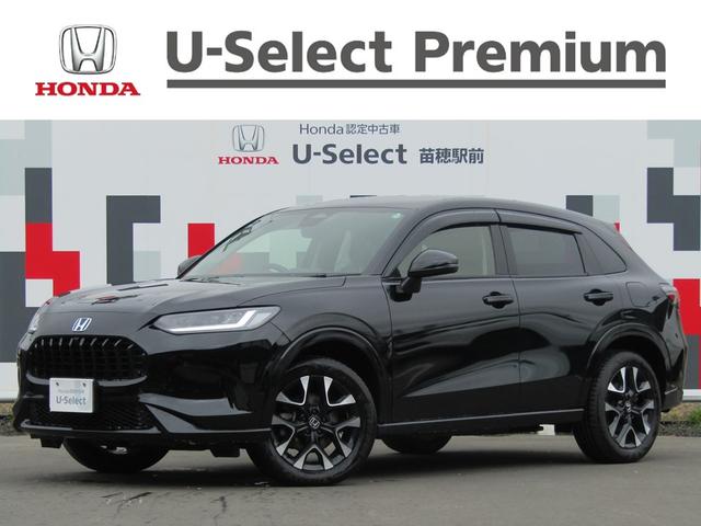 ｅ：ＨＥＶＺ　Ｈｏｎｄａコネクトディスプレイ・フルセグ・バックカメラ・マルチビュー・パーキングセンサー・ブラインドスポットインフォメーション・前後列４席シートヒーター・オートＬＥＤヘッドライト・ドアバイザー