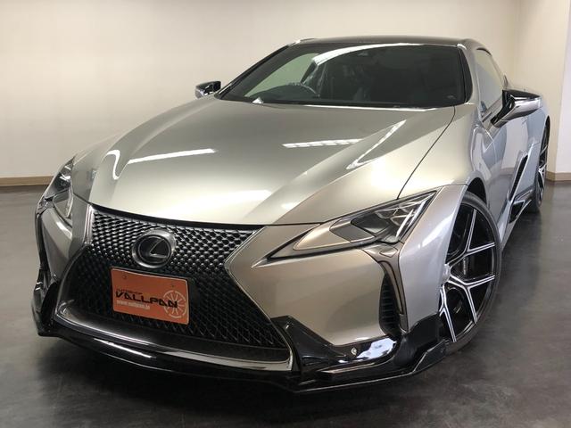 ＬＣ５００　Ｓパッケージ　ＷＡＬＤフルエアロ　ＷＡＬＤ２２インチホイール　カーボンルーフ　ラバーラッピング　ヘッドアップディスプレイ