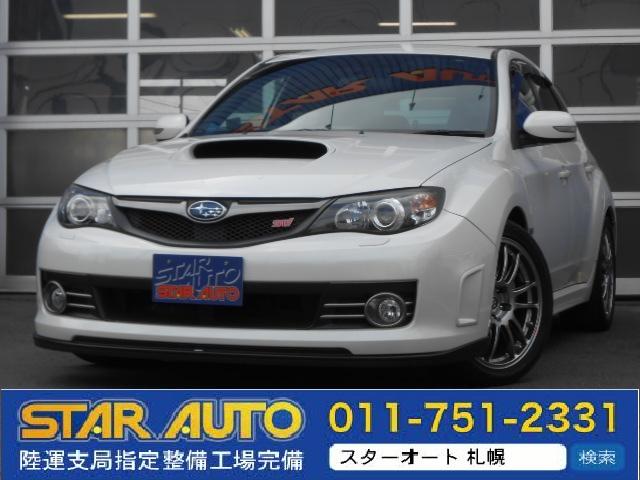 スバル インプレッサ ＷＲＸ　ＳＴＩ　Ａライン　４ＷＤ　社外ＨＤＤナビ　寒冷地仕様