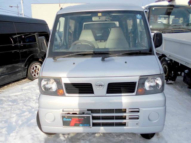 日産 クリッパーバン ＤＸ　４ＷＤ　６６０ＤＸ　両側スライド　ハイルーフ　５面スモーク貼り　走行７５０００キロ