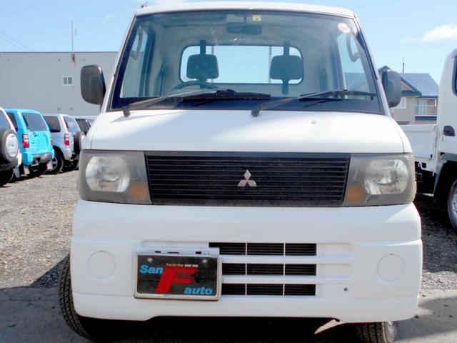三菱 ミニキャブトラック Ｖタイプ　４ＷＤ　６６０Ｖタイプ　修復歴無し　パワステ＆エアコン付　走行７４０００キロ