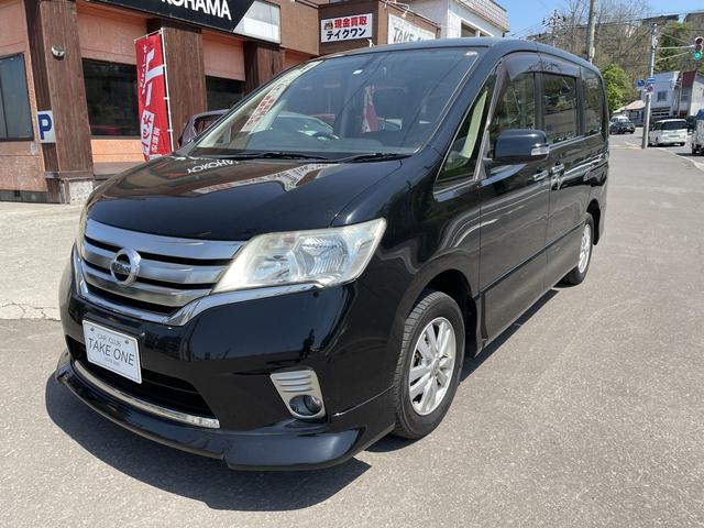 セレナ(日産) ハイウェイスター　Ｖセレクション　４ＷＤ　車検７年２月　４ＷＤ　ＥＴＣ　ＴＶ 中古車画像