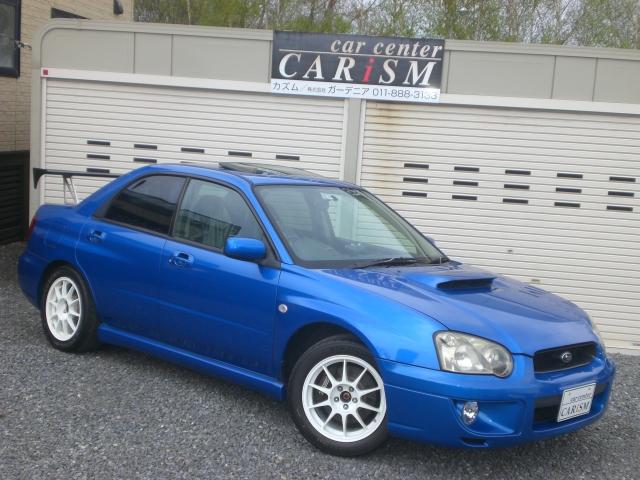 インプレッサ ＷＲＸ　ＷＲＸ　フルエアロ　フルタップ車高調　Ｐｒｏｖａステンマフラー　ＧＴウイング　ＥＮＫＥＩアルミ　ブースト・水温計　ＬＳＤ　サンルーフ　５速　ＨＩＤ　ＥＴＣ　リアスモーク　タイベル交換済　ＥＪ２０ターボ