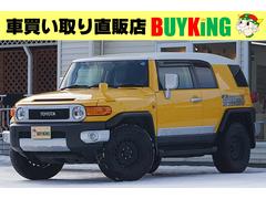 トヨタ　ＦＪクルーザー　カラーパッケージ　４ＷＤ　純正メモリナビ　フルセグＴＶ