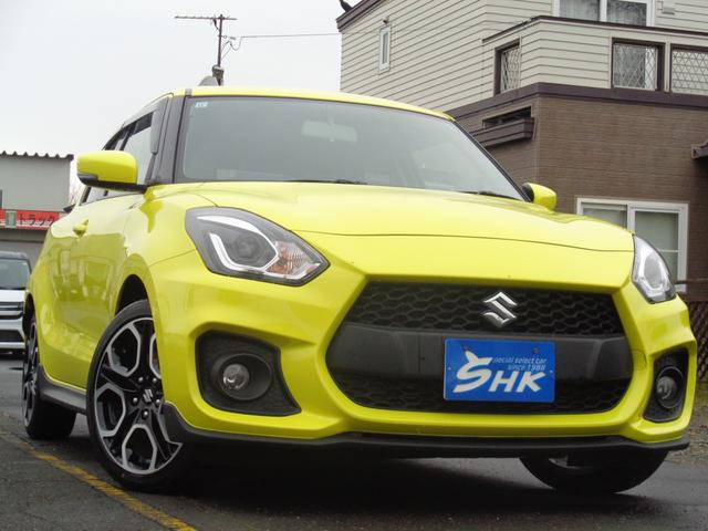 スイフトスポーツ(スズキ) ベースグレード 6速MT AftermarketメモリーナビTV DVD再生 USB接続 ビルトインETC LEDヘッドライト フロントフォグ リヤフォグ 運転席シートヒーター 本革巻ステアリング TEL0078−6048−3740 中古車画像