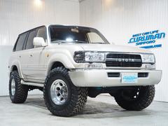 トヨタ　ランドクルーザー８０　ＶＸリミテッド　４ＷＤ　リフトアップ　ＤＥＰＯ製ヘッドライト