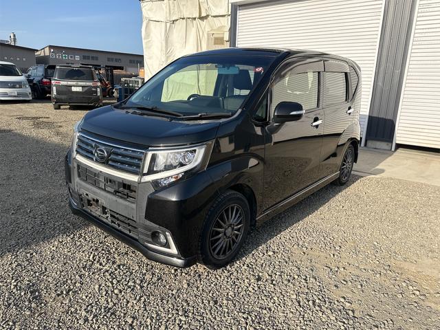 ムーヴ(ダイハツ) カスタム　ＲＳ　ハイパーＳＡ　４ＷＤ　ＥＴＣ　バックカメラ　ナビ 中古車画像