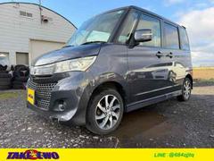 パレットSW TS 4WD ETC バックカメラ 両側電動スライドドア ナビ TV HID スマートキー 電動格納ミラー シートヒーター ベンチシート ターボ CVT 盗難防止システム ABS ESC DVD再生 中古車画像