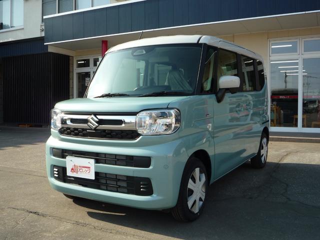 ハイブリッドＸ　車線逸脱警報装置　アイスト　フルフラット　ＬＥＤヘッドライト　インテリキー　セキュリティ　前席シートヒーター　ベンチシート　パワーウィンドウ　ＥＳＣ　エアコン　４ＷＤ　キーフリー　パワステ　ＡＢＳ