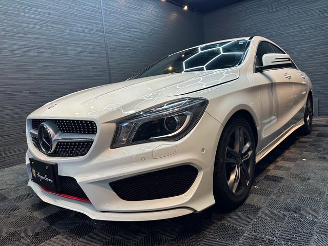 ＣＬＡクラス ＣＬＡ１８０　ＡＭＧライン　クリアランスソナー　オートクルーズコントロール　アルミホイール　オートライト　ＨＩＤ　ＡＴ　キーレスエントリー　電動格納ミラー　盗難防止システム　パワーシート　ＡＢＳ　エアコン　パワーステアリング（1枚目）