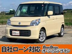 スペーシア X 車検整備付 盗難防止装置 シートヒーター パワステ パワーウィンドウ スマートキー キーレス スライドドア 4WD ABS 頸部衝撃緩和ヘッドレスト アイドリングストップ 中古車画像