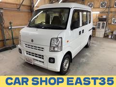 エブリイ PA 4WD/ハイルーフ/本州仕入れ/積載350kg/切替4WD/フォグライト/両側スライドドア/軽貨物登録/黒ナンバー対応/検2年/ドアバイザー/ライトコーティング/スタットレス装着/記録簿 中古車画像