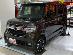 N-BOXカスタム G・EXターボホンダセンシング 4WD/純正ナビ・フルセグ/バックモニター/Bluetoothオーディオ/衝突軽減ブレーキ/両側パワースライドドア/追従クルーズコントロールETC車載器/プッシュスタート/スマートキー 中古車画像