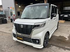スズキ　スペーシアカスタム　ハイブリッドＸＳ　４ＷＤ　ドライブレコーダー　両側電動スライドドア