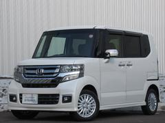 N-BOXカスタム G・ターボLパッケージ 15インチアルミ/360°スーパーUV・IRカットパッケージ/リア席サンシェード/親水/ヒーテッドドアミラー&フロントドア撥水ガラス&シートヒーター/LEDルームランプ/LEDフォグライト 中古車画像