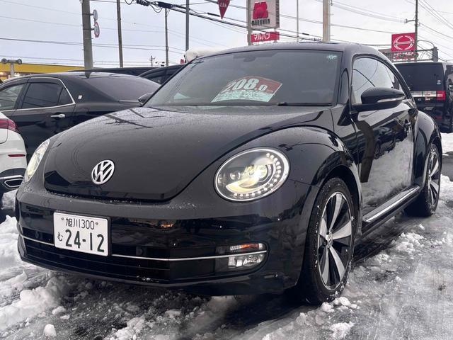 ザ・ビートル(フォルクスワーゲン) ターボ　バックカメラ　ナビ　ＴＶ　クリアランスソナー　オートクルーズコントロール　ＡＴ　オートライト　スマートキー　電動格納ミラー　アルミホイール　盗難防止システム　ＡＢＳ　ＣＤ　ＤＶＤ再生　ＵＳＢ 中古車画像