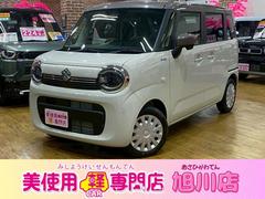 ワゴンRスマイル ハイブリッドS 4WD 助手席側電動スライドドア レーンキープアシスト 障害物センサー アクセル踏み間違い防止装置 オートマチックハイビーム 盗難防止装置 シートヒーター スマートキー 中古車画像