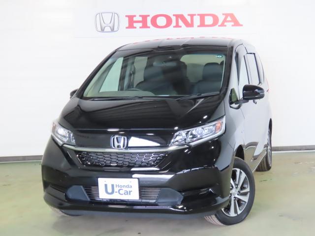 ハイブリッド・Ｇホンダセンシング　ホンダセンシング　ナビ　リアカメラ　４ＷＤ　ＨＩＤヘッドライト　ＥＴＣ　両側電動スライドドア　アルミホイール　３列シート　フルセグ　シートヒーター　オートクルーズコントロール　アイドリングストップ