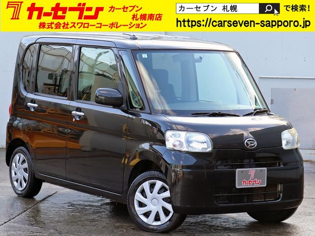タント（ダイハツ）Ｘ　４ＷＤ　パワースライドドア　ＣＶＴ　オートエアコン　キーフリーシステム　イモビライザー　ツートーンインパネ　ウレタン製ステアリング　ＡＢＳ　アイドリングストップ　プライバシーガラス　ファブリックシート 中古車画像