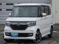 ホンダ　Ｎ−ＢＯＸカスタム　Ｇ　ＥＸターボホンダセンシング　４ＷＤ　純正８インチナビ