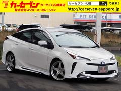 プリウス A エアロ WORK19インチAW 9型ナビTV リアカメラ セーフティセンス レーダークルーズ ブラインドスポット RCTA インテリジェントパーキングアシスト LEDライト パワーシート ETC2.0 中古車画像