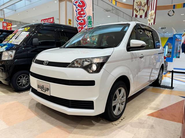 スペイド Ｘ　４ＷＤ　純正ナビ　フルセグＴＶ　Ｂｌｕｅｔｏｏｔｈ　スマートキー　プッシュスタート　ＥＴＣ　スマートルームミラー　バックカメラ　ナノイー　オートエアコン　パワースライドドア　ドアバイザー　４ＷＤ切替可（1枚目）
