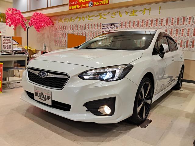 インプレッサＧ４(スバル) ２．０ｉ−Ｓアイサイト　４ＷＤ　ブレーキサポート　８インチナビ　バックモニター　フルセグＢｌｕｅｔｏｏｔｈ　ＥＴＣ　全車速追従クルーズコントロール　ブラインドスポットモニター　パワーシート　ＬＥＤイルミライナー　スマートキー 中古車画像