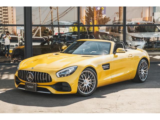 メルセデスＡＭＧ ＧＴ ロードスター　左Ｈ・ワンオーナー・ＡＭＧパフォーマンスシートＰＫＧ・ＡＭＧパフォーマンスエグゾースト・ブルメスターハイエンドサウンド・ＡＭＧカーボンインテリアトリム