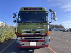 プロフィア ベースグレード 型式:QPG-SH1EEDG トラクターヘッド 第5輪荷重:11500kg ディーゼル MT ウィングコードブレーカー デフロック 日野純正ドラレコ 日野Connect 中軸 ETC スライドカプラー 中古車画像