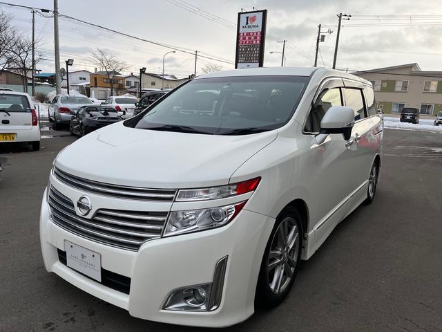 日産 エルグランド ２５０ハイウェイスター ４ｗｄ ｔｖ ナビ ７人乗りの中古車 グーネット中古車
