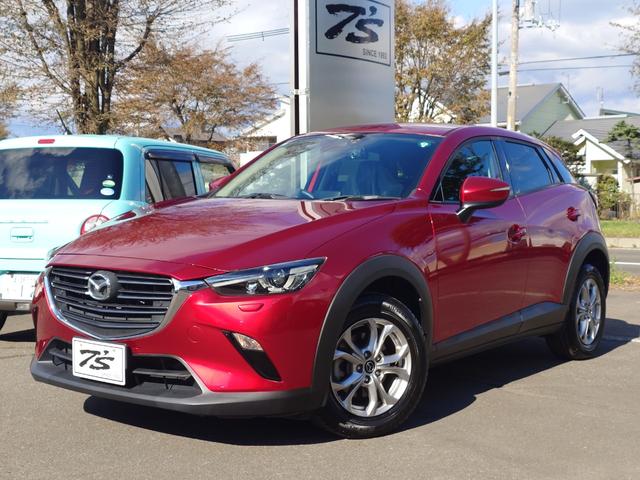 ＣＸ－３ ＸＤ　ディーゼルターボ　マツダコネクトナビ　フルセグＴＶ　ブルートゥース　ＣＤ／ＤＶＤ／ＵＳＢ／ＡＵＸ　バックカメラ　ＥＴＣ　スマートキー　社外エンジンスターター　ケンウッド前後ドライブレコーダー　４ＷＤ（1枚目）