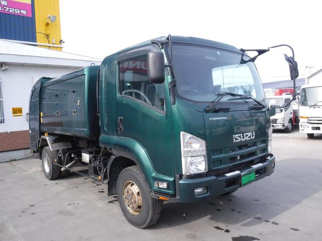 いすゞ フォワード 4トン 4wd 回転式パッカー車 8 1m3 ベッドの中古車 グーネット中古車 いすゞ フォワード 4トン 4wd 回転式パッカー車 8 1m3 ベッドの中古車 グーネット中古車