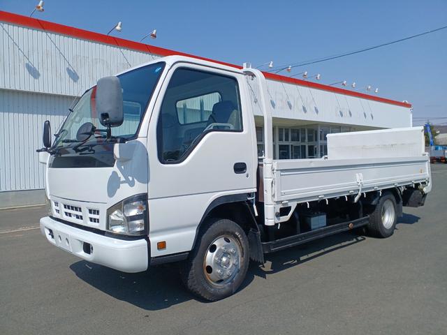 アトラストラック(日産) ２トン　４ＷＤ　ワイドロング　平ボディ　パワーゲート　荷台内寸長さ４３７０　幅２０８０ 中古車画像